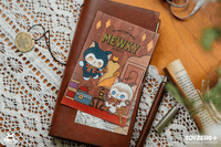 Moffy's - Mewky Vertical Postcard (Black Cat, Siamese Cat) 6