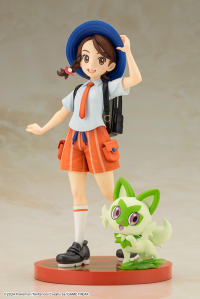 Pokémon Juliana with Sprigatito ARTFX J STATUE 4