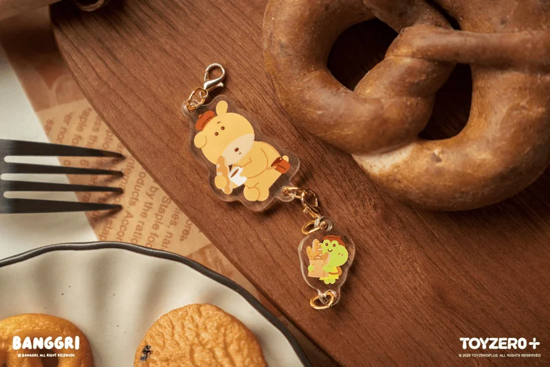 TOYZEROPLUS BANGGRI Bakery Series - Acrylic Keychain Set (C) - Banggri