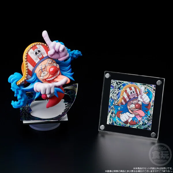 BANDAI One Piece Niformation Tsukuru Figure Buggy "One Piece", Bandai Shokugan Niformation - ONE PIECE