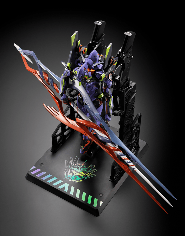 EVANGELION TEST TYPE-01 30th with the spear of Gaius EVANGELION, TAMASHII NATIONS METAL BUILD