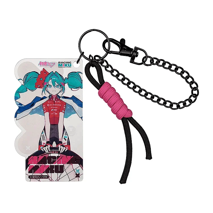 GoodSmile Moment Hatsune Miku: Racing Ver. 2025 Keychain C - Hatsune Miku