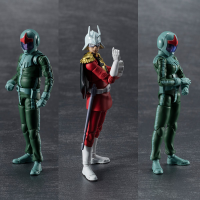 Principality of Zeon Army Soldier 04-06 (Normal Suit Soldier & Char Aznable) 1