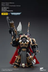 JOYTOY Chaos Space Marines Black Legion Chaos Lord in Terminator Armour - Warhammer 40K - photo 3