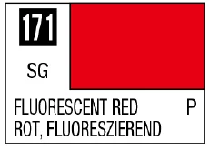 Mr. Color 171 - Fluorescent Red (Gloss/Primary)