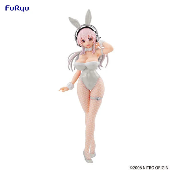 FuRyu SUPER SONICO　BiCute Bunnies Figure -Pearl White ver.- - SUPER SONICO