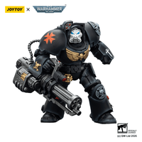 Black Templars Terminator 3 with Power Fist and Assault Cannon 8