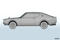 1/32 NISSAN C110 SKYLINE GT-R(SILVER) 5
