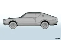 Aoshima 1/32 NISSAN C110 SKYLINE GT-R(SILVER) - Scale Kits - photo 5
