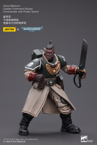 Astra Militarum Cadian Command Squad Commander with Power Sword 2