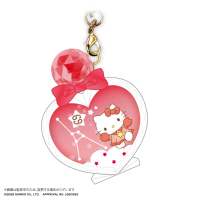 SANRIO Zodiac Pu-Clear Keychain (Includes Display board) 3