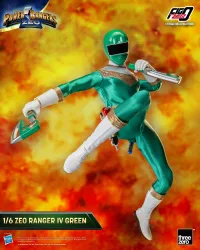 threezero Power Rangers Zeo - FigZero 1/6 Zeo Ranger IV Green - Power Rangers - photo 11