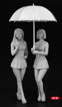 [FC09] 1:24 PADDOCK GIRLS FIGURE (Two kits in the box) 4
