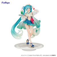 Hatsune Miku Exceed Creative Figure - Hatsune Miku SweetSweets Series Melon Soda Float- 4