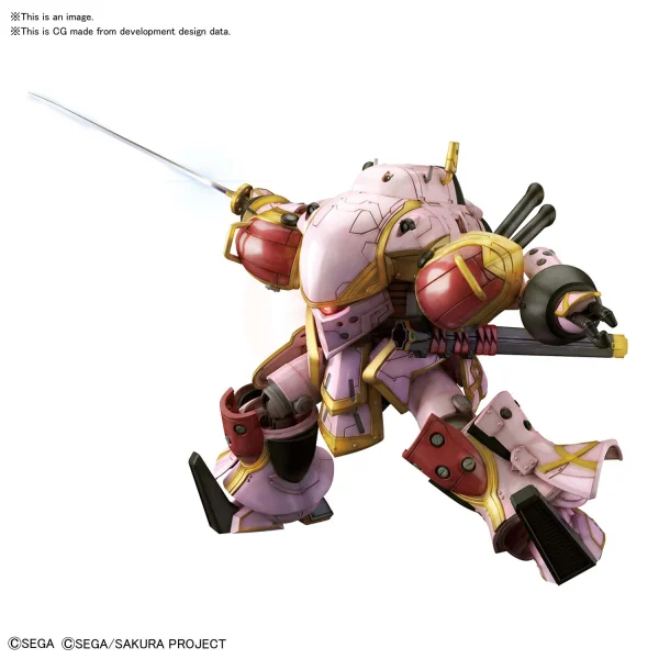 BANDAI HOBBY HG 1/24 SPIRICLE STRIKER MUGEN (SAKURA AMAMIYA TYPE) - Love Live!