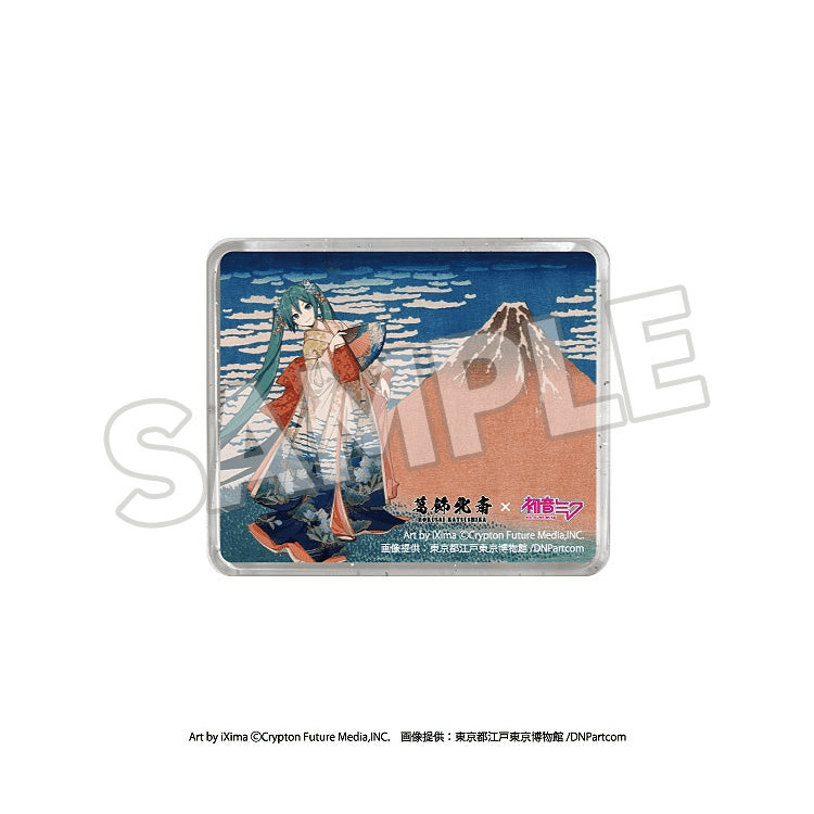 3D Magnet: Thirty-six Views of Mount Fuji Fine Wind, Clear Morning