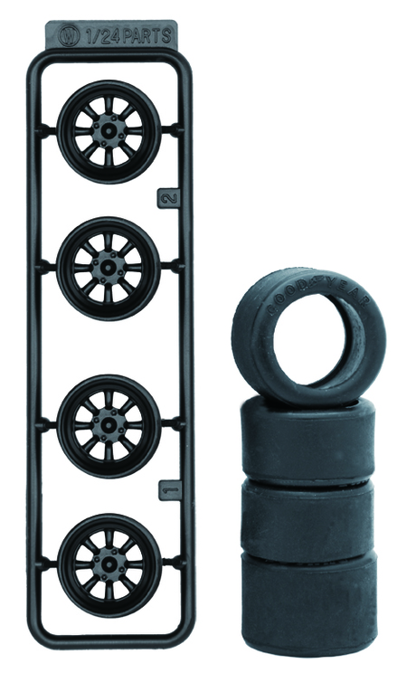 [Wheel-05] 1/24 Reacing 8-Spoke Wheel 15inch
