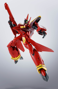 VF-19 CUSTOM FIRE VALKYRIE "MACROSS 7", TAMASHII NATIONS HI-METAL R 17