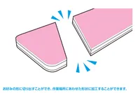 Wave Co. File Stick Finish Pink Thin Type (#3000 equivalent / 10 sheets) - Finishing - photo 5
