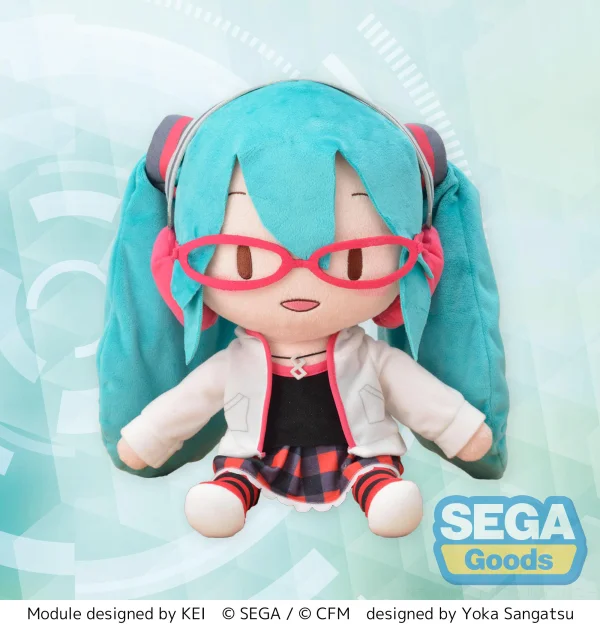 SEGA fuwa petit Hatsune Miku: Project DIVA Arcade Future Tone LL Plush Hatsune Miku - Natural - Hatsune Miku