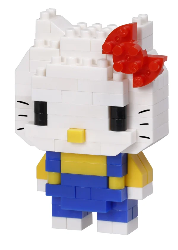 Kawada Hello Kitty ver. 2 "Sanrio", Nanoblock Character Collection Series - Sanrio