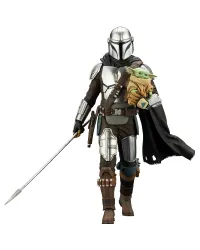 KOTOBUKIYA ARTFX+ MANDALORIAN & GROGU with Beskar Staff - Star Wars - photo 7