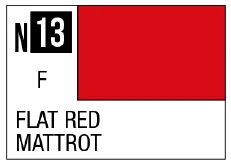 Acrysion N13 - Flat Red (Gloss/Primary)