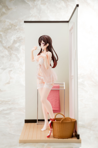 1/6 scaled pre-painted figure Rent-A-Girlfriend MIZUHARA Chizuru in see-through lingerie figure Angel White Ver. 4