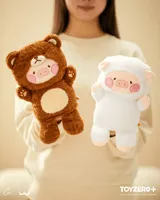 TOYZEROPLUS LuLu the Piggy Costume Series - Fluffy Hand Puppets (Bear) - LuLu The Piggy - photo 2