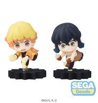 mOH!ment Anime "Demon Slayer: Kimetsu no Yaiba" Mini Figure Vol.2 (EX) [Pack of: 1 Zenitsu 1 Inosuke] 5