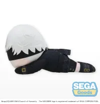 SEGA NESOBERI (Lay-Down) TV Anime "NieR:Automata Ver1.1a" LL Plush "9S" - NieR:Automata - photo 2