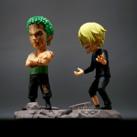 Roronoa Zoro & Sanji "…NOTHING...AT ALL!!!!"  "One Piece", Banpresto World Collectable Figure Log Stories 5