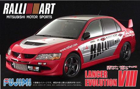 [ID-148] 1/24 Mitsubishi Lancer Evolution VIII RALLIART