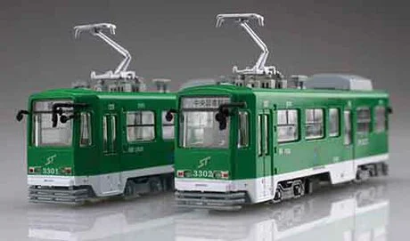 Fujimi [MIKU TRAIN 11] 1/150 Yuki Miku Train 2022 Ver. (w/Series 3300 for Standard Color) (2-Car Set)(Unassembled Kit) - Scale Kits