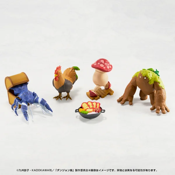 MegaHouse KAITAI PUZZLE FANTASY Delicious in Dungeon Dengeon Creaturer collection set (Box) - Delicious in Dungeon