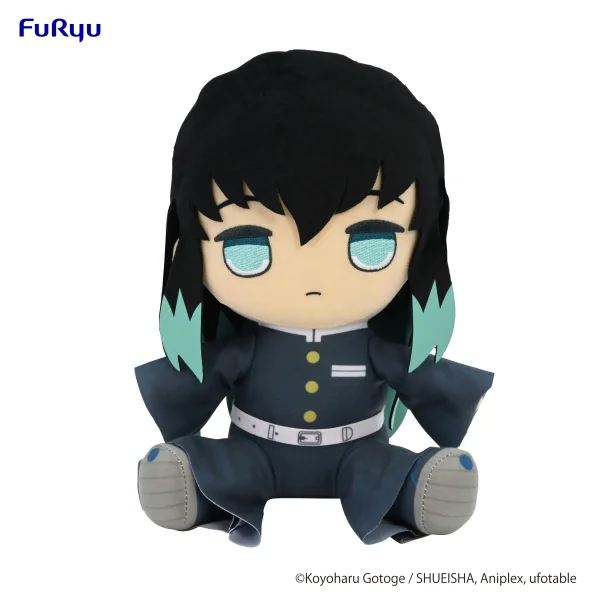 FuRyu Demon Slayer: Kimetsu no Yaiba　Big Plush Toy -Tokito Muichiro- - Demon Slayer: Kimetsu no Yaiba