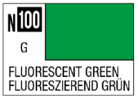 Acrysion N100 - Fluorescent Green (Semi-Gloss/Primary) 1
