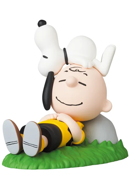 MEDICOM TOY UDF Peanuts Series 13 : NAPPING CHARLIE BROWN & SNOOPY - PEANUTS