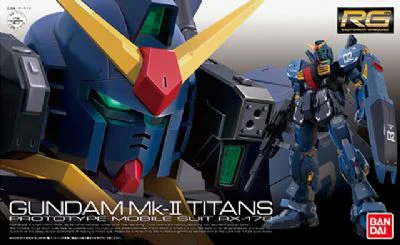 BANDAI HOBBY RG 1/144 #07 RX-178 Gundam MK-II (TITANS) - Mobile Suit Gundam Zeta