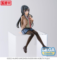 "Rascal Does Not Dream of a Knapsack Kid" PM Perching Figure "Mai Sakurajima" 8