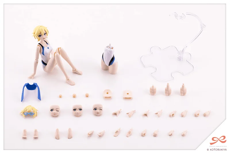 KOTOBUKIYA RUI SAOTOME【TOUOU HIGH SCHOOL COMPETITIVE SWIMSUIT】DREAMING STYLE WHITE DOLPHIN - SOUSAISHOJOTEIEN