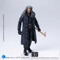 HIYA TOYS HIYA Exquisite Mini Series 118 Scale 4 Inch The Walking Dead Ezekiel Action Figure - The Walking Dead - photo 4