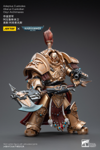 Adeptus Custodes Allarus custodian with Castellan Axe 14