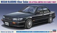 Hasegawa [HC33] 1:24 NISSAN BLUEBIRD 4Door Sedan SSS-ATTESA LIMITED (U12) EARLY - Scale Kits - photo 10