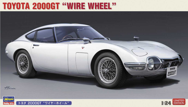 1/24  TOYOTA 2000GT "WIRE WHEEL"