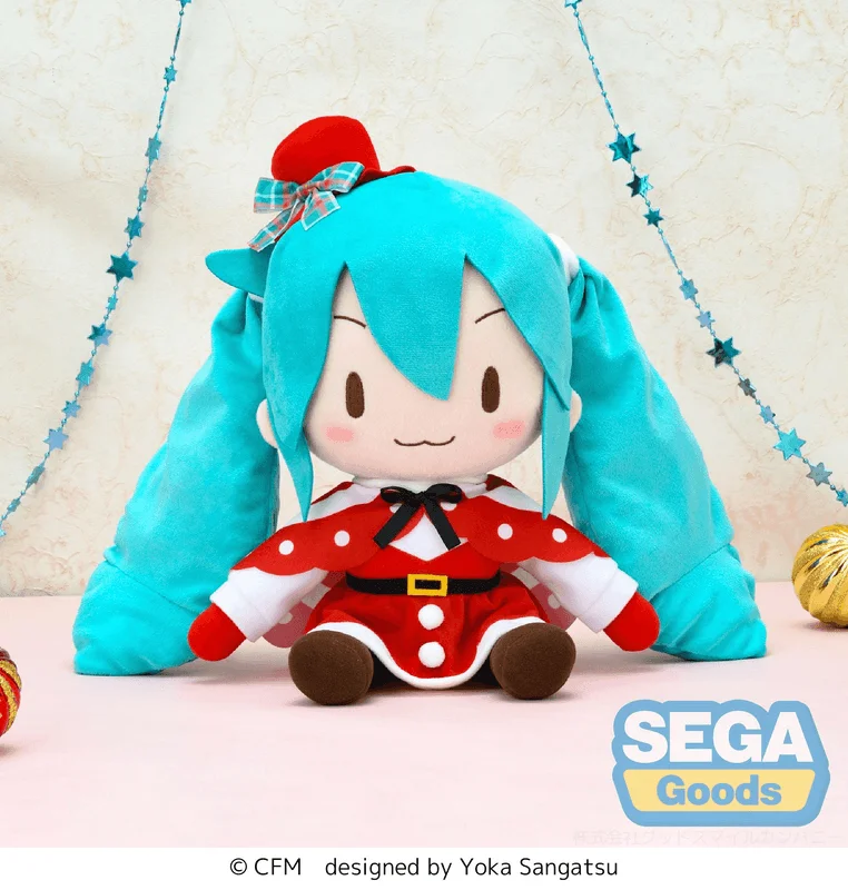 SEGA fuwa petit Hatsune Miku Series LL Plush Hatsune Miku - Christmas - Hatsune Miku