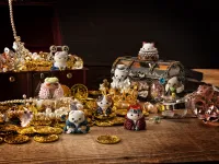 MegaHouse MEGA CAT PROJECT NyanPieceNyan! Ver. Luffy with rivals（Repeat）(1pc / 8pc per box) - ONE PIECE - photo 11