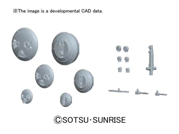 BANDAI HOBBY Builders Parts - HD MS Radome 01 - Kit Accessories