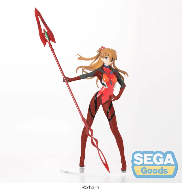 SEGA "Evangelion: New Theatrical Edition" LPM Figure -Asuka x Spear of Cassius-(re-run) - Rebuild of Evangelion
