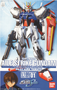 HG 1/100 #01 Aile Strike Gundam 1